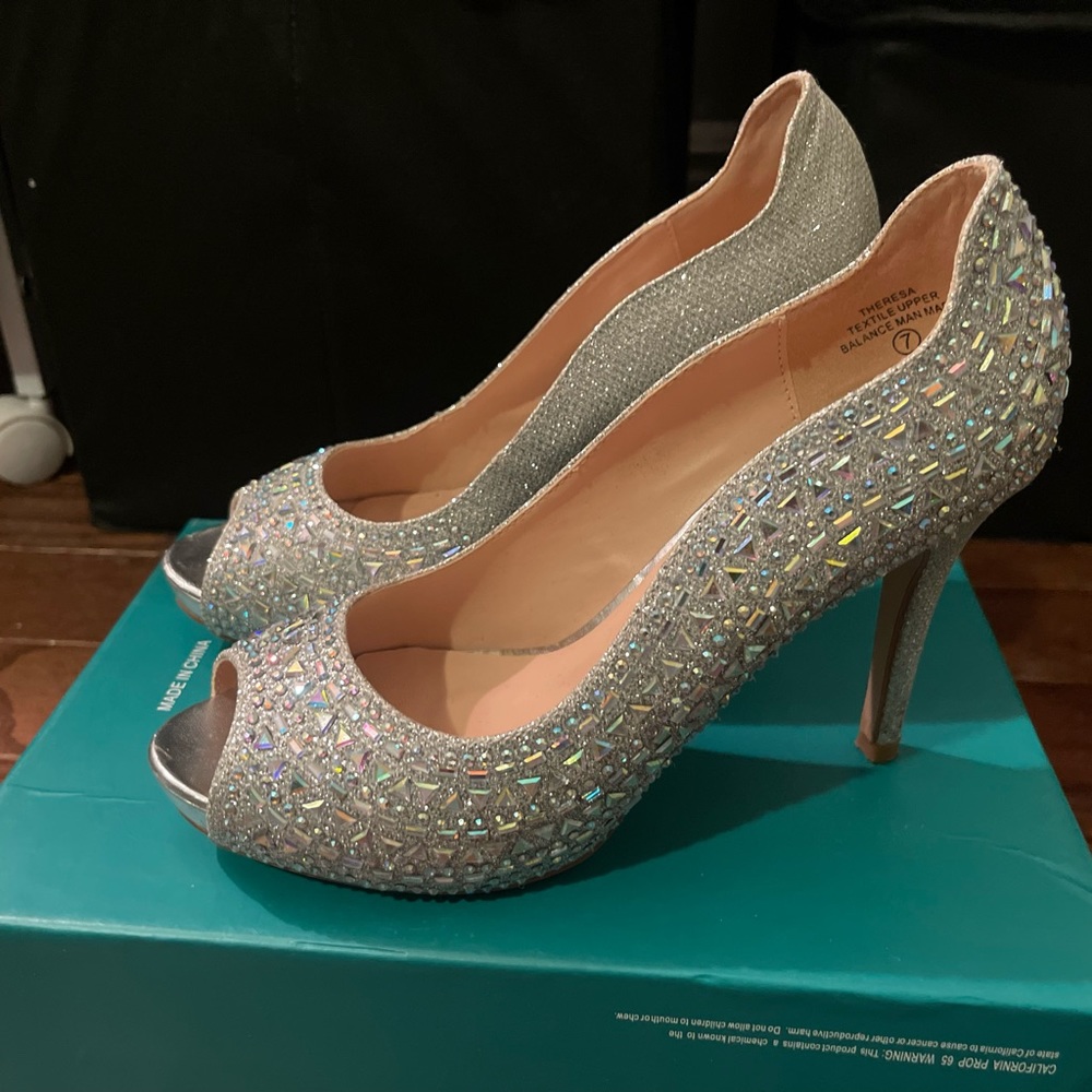 Rhinestone Heels